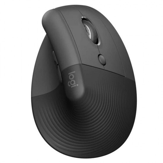  LOGITECH LIFT ERGO SERIES BLUETOOTH VERTICAL ERGONOMIC WIRELESS MOUSE - GRAPHITE/BLACK