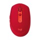 LOGITECH M590 MULTI-DEVICE SILENT NAVIGATION WITH EXTRA CONTROLS WIRELESS MOUSE ( RED )