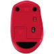 LOGITECH M590 MULTI-DEVICE SILENT NAVIGATION WITH EXTRA CONTROLS WIRELESS MOUSE ( RED )