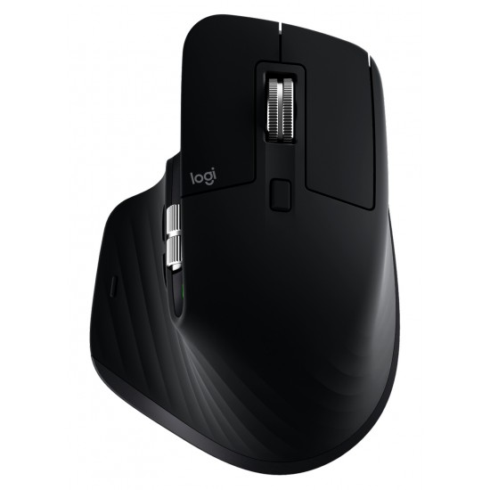 LOGITECH MX MASTER 3 MAG SPEED ULTRAFAST SCROLLING 8K DPI QUIET CLICKS MULTI-DEVICE CONNECTION PERFORMANCE WIRELESS MOUSE - BLACK