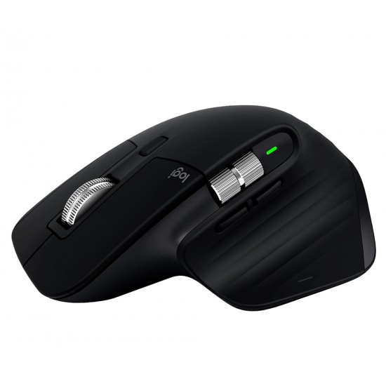 LOGITECH MX MASTER 3 MAG SPEED ULTRAFAST SCROLLING 8K DPI QUIET CLICKS MULTI-DEVICE CONNECTION PERFORMANCE WIRELESS MOUSE - BLACK