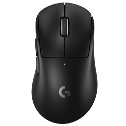 LOGITECH G PRO X SUPERLIGHT 2 DEX LIGHTSPEED PROFESSIONAL QUALITY WITH 5 PROGRAMMABLE BUTTONS USB-C CHARGING 44K DPI SENSOR FOR PC/MAC WIRELESS GAMING MOUSE - BLACK