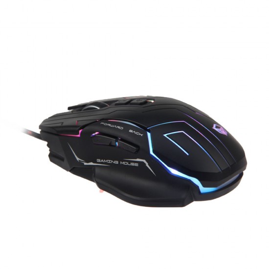 MEETION GM22 DAZZLING  3D ANTI-SLIP ROLLER 6 BUTTONS 4800DPI HIGH-RESOLUTION OPTICAL SENSING GAMING MOUSE