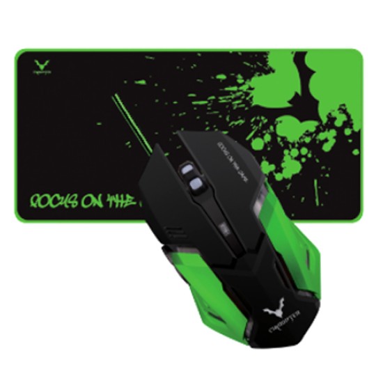 CHIROPTER X2 GAME COMBO SET OF MOUSE AND MOUSE PAD