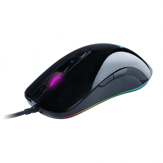 MSI INTERCEPTOR DS102 5000 DPI 20 MILLION CLICKS RGB WIRED GAMING MOUSE - BLACK