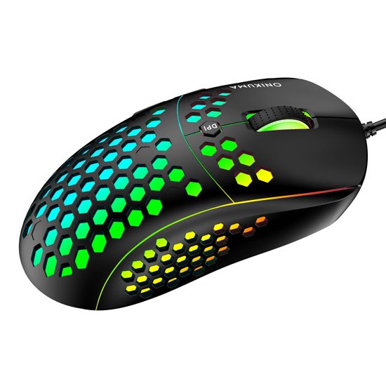 ONIKUMA CW903 WIRED PROFESSIONAL RGB ( 6400 DPI ) GAMING MOUSE