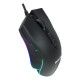 PHILIPS SPK9201B G201 SERIES RGB, 8 PROGRAMMABLE BUTTONS, 4 LEVELS ADJUSTABLE DPI MECHANICAL WIRED GAMING MOUSE - BLACK