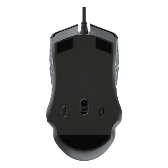 PHILIPS SPK9201B G201 SERIES RGB, 8 PROGRAMMABLE BUTTONS, 4 LEVELS ADJUSTABLE DPI MECHANICAL WIRED GAMING MOUSE - BLACK