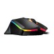 RAPOO V20 PRO 8000DPI RGB OPTICAL ACCURATE REAL-TIME DPI BUTTON WIRED GAMING MOUSE - BLACK 