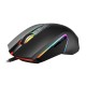 RAPOO V20 PRO 8000DPI RGB OPTICAL ACCURATE REAL-TIME DPI BUTTON WIRED GAMING MOUSE - BLACK 