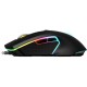 RAPOO V20 PRO 8000DPI RGB OPTICAL ACCURATE REAL-TIME DPI BUTTON WIRED GAMING MOUSE - BLACK 