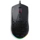 RAPOO  V360 DETACHABLE RGB BACKLIT 6200DPI IR OPTICAL WIRED GAMING MOUSE - BLACK 