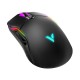 RAPOO VT200 6200DPI RGB IR OPTICAL ERGONOMIC DESIGN WITH 8 PROGRAMMABLE BUTTONS WIRED GAMING MOUSE - BLACK 