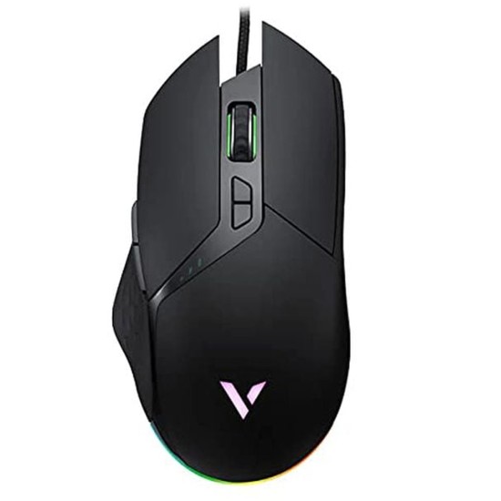 RAPOO VT30 6200 DPI IR OPTICAL WIRED GAMING MOUSE - BLACK