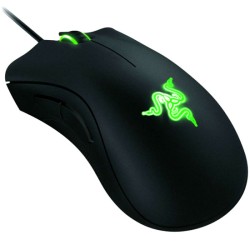 RAZER DEATHADDER ESSENTIAL GAMING MOUSE ( 6,400 DPI ) PROVEN HISTORY OF PERFORMANCE -ERGONOMIC FORM MULTI- AWARD WINNING TECH 
