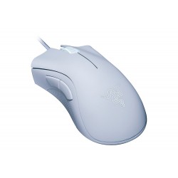 RAZER DEATHADDER ESSENTIAL 6400 DPI 5 PROGRAMMABLE BUTTONS OPTICAL WIRED GAMING MOUSE - WHITE EDITION 