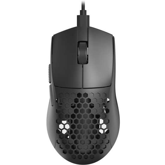 REDRAGON M617-LIT BLUDHOUND LITE HONEYCOMB WITH 41G CHASSIS, 10000 DPI SENSOR & PARACORD CABLE ULTRALIGHT WIRED GAMING MOUSE - BLACK