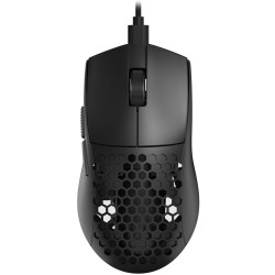 REDRAGON M617-LIT BLUDHOUND LITE HONEYCOMB WITH 41G CHASSIS, 10000 DPI SENSOR & PARACORD CABLE ULTRALIGHT WIRED GAMING MOUSE - BLACK
