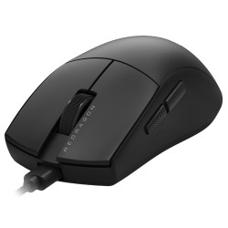 REDRAGON K1NG 1K M724 12400 DPI 5 PROGRAMMABLE BUTTONS 42G ULTRA LIGHTWEIGHT ERGONOMIC NATURAL GRIP CUSTOM DPI SOFTWARE SUPPORTED OPTICAL SENSOR WIRED GAMING MOUSE - BLACK