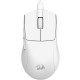 REDRAGON K1NG 1K M724W 12400 DPI 5 PROGRAMMABLE BUTTONS 42G ULTRA LIGHTWEIGHT ERGONOMIC NATURAL GRIP CUSTOM DPI SOFTWARE SUPPORTED OPTICAL SENSOR WIRED GAMING MOUSE - WHITE
