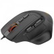 REDRAGON BULLSEYE M806 ERGONOMIC NATURAL GRIP 12400 DPI 7 PROGRAMMABLE BUTTONS CUSTOM BACKLIT & MACRO SOFTWARE SUPPORT WIRED RGB MMO GAMING MOUSE – BLACK