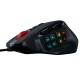 REDRAGON M811 RGB AATROX MMO 15 PROGRAMMABLE BUTTONS WIRED 12400DPI GAMING MOUSE - BLACK 