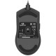 REDRAGON DEICIDE M816 WIRED USB-C 4000 DPI 5 BUTTONS CUSTOM RGB LIGHTING 1.8M DETACHABLE CABLE ERGONOMIC LIGHTWEIGHT OPTICAL SENSOR GAMING MOUSE – BLACK