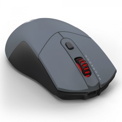 REDRAGON ST4R PRO M917-PRO 26K DPI OPTICAL SENSOR 3-IN-1 CONNECTIVITY 8 PROGRAMMABLE BUTTONS BUILT-IN MEMORY ERGONOMIC GRIP 400MAH BATTERY WIRELESS GAMING MOUSE – GRAY