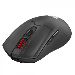 REDRAGON FYZU M995 PRO 26K DPI 3-MODE BT/2.4G/WIRED 6 MACRO BUTTONS 51G ULTRA-LIGHTWEIGHT ERGONOMIC BUILD BUILT-IN BATTERY WIRELESS GAMING MOUSE – BLACK
