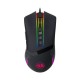 REDRAGON OCTOPUS M712 10000DPI 8 BUTTONS 12 RGB MODES WIRED GAMING MOUSE - BLACK 