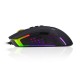 REDRAGON OCTOPUS M712 10000DPI 8 BUTTONS 12 RGB MODES WIRED GAMING MOUSE - BLACK 