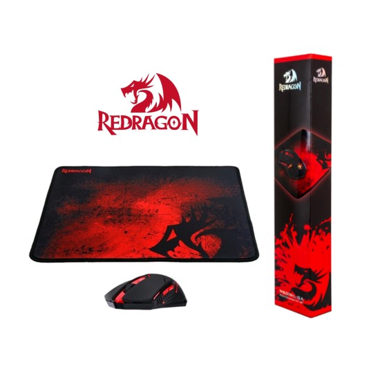 REDRAGON M601WL-BA 2IN1 SET WIRELESS MOUSE & MOUSE PAD