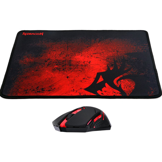 REDRAGON M601WL-BA 2IN1 SET WIRELESS MOUSE & MOUSE PAD