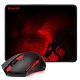 REDRAGON M601WL-BA 2IN1 SET WIRELESS MOUSE & MOUSE PAD