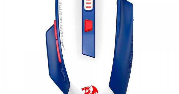 REDRAGON M994WBR WOKI GAMING MOUSE OPTICAL PIXART 3395 SENSOR UP TO ...