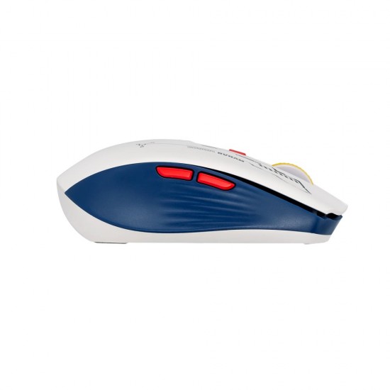 REDRAGON WOKI M994WBR OPTICAL PIXART 3395 SENSOR UP TO 26000 DPI 3 MODE CONNECTIVITY BT 2.4GHZ WIRED 6 PROGRAMMABLE BUTTONS 1MS RESPONSE POLLING RATE GAMING MOUSE