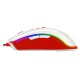 REDRAGON M711C COBRA WIRED GAMING MOUSE 12400DPI WITH RGB BACKLIGHT - WHITE RED