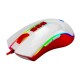 REDRAGON M711C COBRA WIRED GAMING MOUSE 12400DPI WITH RGB BACKLIGHT - WHITE RED