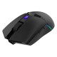 SADES AKIMBO S18 LIGHTWEIGHT RGB DUAL MODE 16000 DPI ULTRA LEVE 78G WIRELESS GAMING MOUSE - BLACK