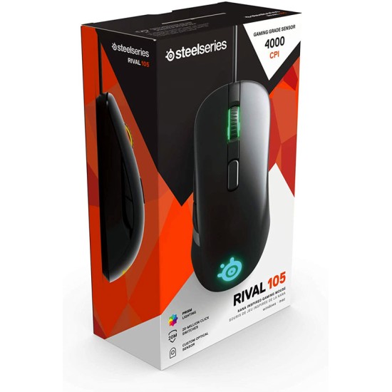 STEELSERIES RIVAL 105 KANA INSPIRED GAMING MOUSE