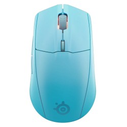 STEELSERIES RIVAL 3 WIRELESS GEN 2 18000 DPI TRUEMOVE AIR 60M CLICKS LIGHTWEIGHT 2.4GHZ BLUETOOTH GAMING MOUSE - AQUA