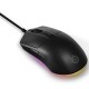 STEELSERIES RIVAL 3 GEN 2 8500 DPI TRUEMOVE CORE 60M CLICKS LOW LATENCY 77G LIGHTWEIGHT RGB WIRED GAMING MOUSE - BLACK