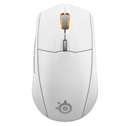 STEELSERIES RIVAL 3 WIRELESS GEN 2 18000 DPI TRUEMOVE AIR 60M CLICKS LIGHTWEIGHT 2.4GHZ BLUETOOTH GAMING MOUSE - WHITE