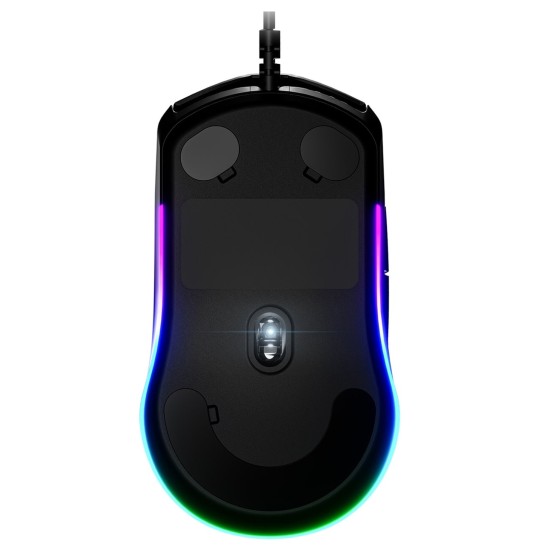 STEELSERIES RIVAL 3 OPTICAL SENSOR BRILLIANT PRISM RGB WIRED GAMING MOUSE - BLACK 