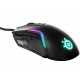 STEELSERIES RIVAL 5 OPTICAL ERGONOMIC, GOLDEN MICRO IP54 SWITCHES, PROGRAMMABLE LAYOUT WITH 9 BUTTONS, COMPETITIVE, 85G LIGHTWEIGHT, EXTRA DURABLE ILLUMINATED WIRED GAMING MOUSE - BLACK