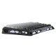 GRAVASTAR MERCURY K1 75% ALUMINUM ALLOY EXOSKELETON DESIGN GASKET COMPACT CUSTOM KEYBOARD HOT-SWAP SOCKET LINEAR SWITCHES WITH RGB BACKLIT & FRAME WIRELESS MECHANICAL GAMING KEYBOARD - GRADIENT BLACK