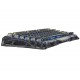GRAVASTAR MERCURY K1 LITE 75% MECHANICAL KEYBOARD GASKET HOT SWAPPABLE GAMING KEYBOARD PRE-LUBED LINEAR SWITCHES RGB BACKLIT WIRELESS KEYBOARD - TRANSPARENT BLACK