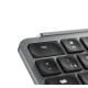 KEYCHRON B1 PRO ULTRA-SLIM ZMK 2.4GHZ BLUETOOTH WIRED 1200-HOUR BATTERY WIRELESS ARABIC LAYOUT KEYBOARD - SPACE GRAY