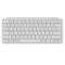 KEYCHRON B1 PRO ULTRA-SLIM ZMK 2.4GHZ BLUETOOTH WIRED 1200-HOUR BATTERY WIRELESS ARABIC LAYOUT KEYBOARD - WHITE