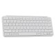 KEYCHRON B1 PRO ULTRA-SLIM ZMK 2.4GHZ BLUETOOTH WIRED 1200-HOUR BATTERY WIRELESS ARABIC LAYOUT KEYBOARD - WHITE